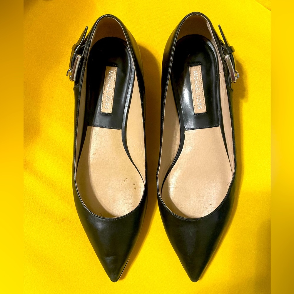 Michael Kors collection leather flats
